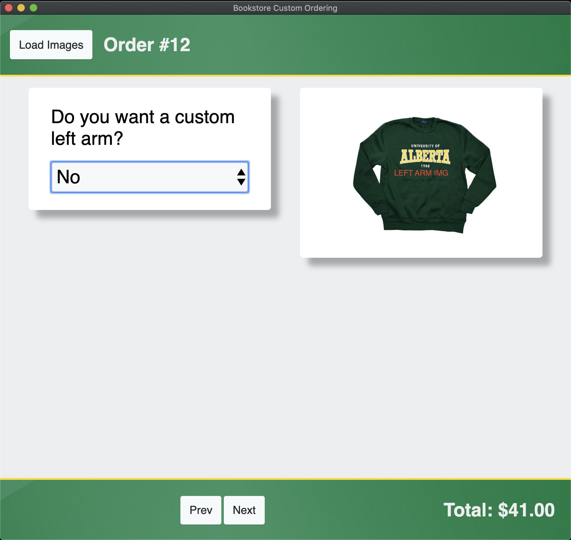 Select No