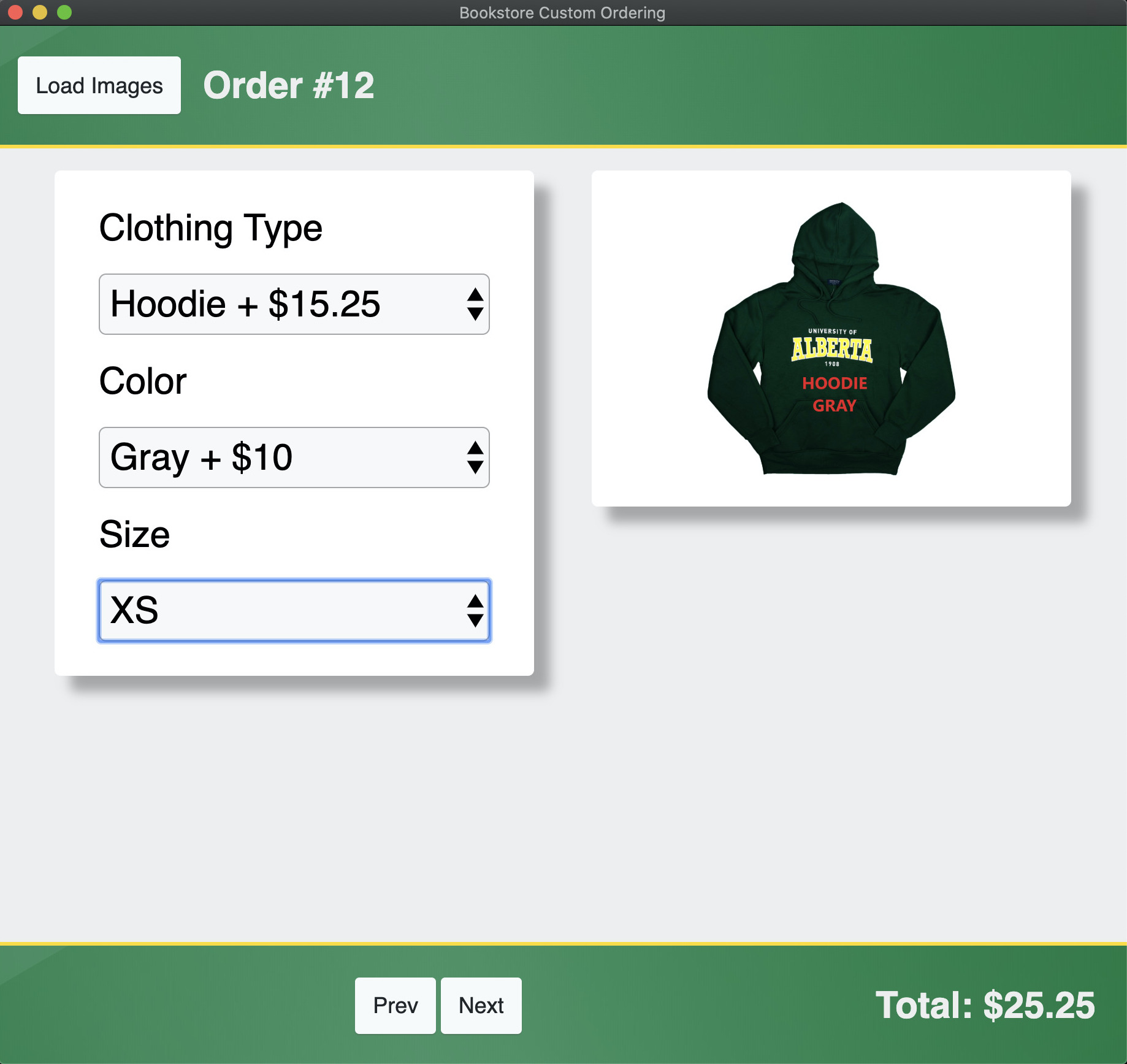 Type Selections